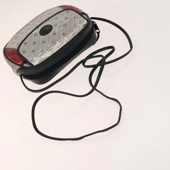 GUCCI GG Plus Supreme Shoulder Bag PVC 2Set Navy Beige gold Auth th6282 - Picture 5 of 16